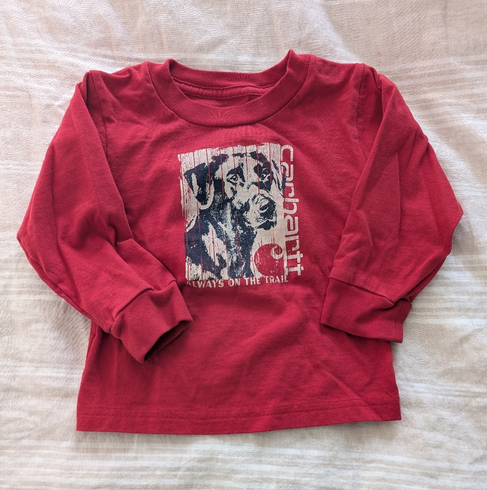 Carhartt Kids Dog Long sleeve Tee - 12M